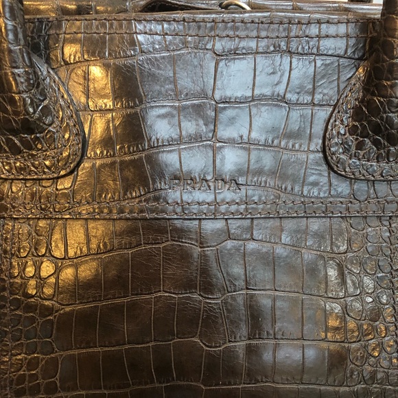 Prada alligator runway bag - Picture 4 of 5